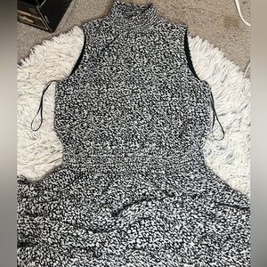 Black and white dress